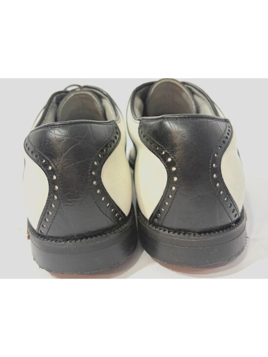 Footjoy Premier Classics Dry Men\'s Golf Shoes White Black 12 D USA Waterproof main image 7
